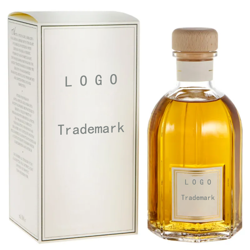 French Luxury Reed Diffuser Perfume Rattan Stick Glass Bottle Natural Aroma Essential Oil Car Home Office Flower Versatile Use supplier