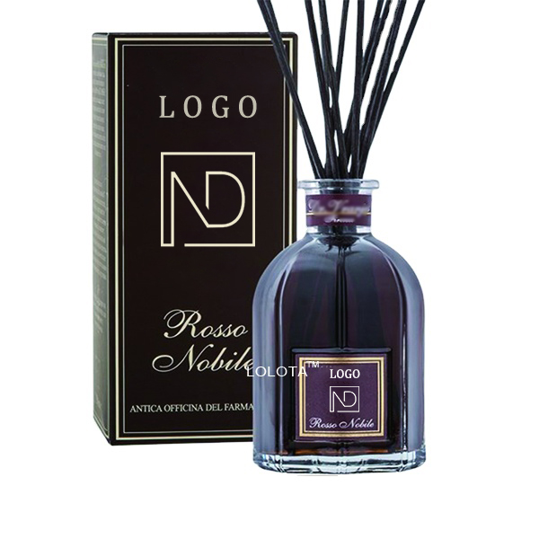 Wholesale customized home decor luxury air freshener perfume colorful reed diffuser gift set for women with gift box manufacture