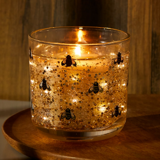 Custom Luxury LED Light-Up Candles Soy Material Pillar Shape Smokeless Glass Jar Gel Scented Custom Logo Christmas Ramadan supplier