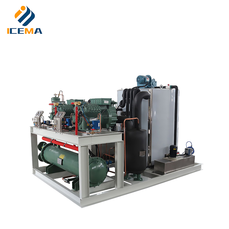 Utilisation d'une machine à glace de 500 lb
