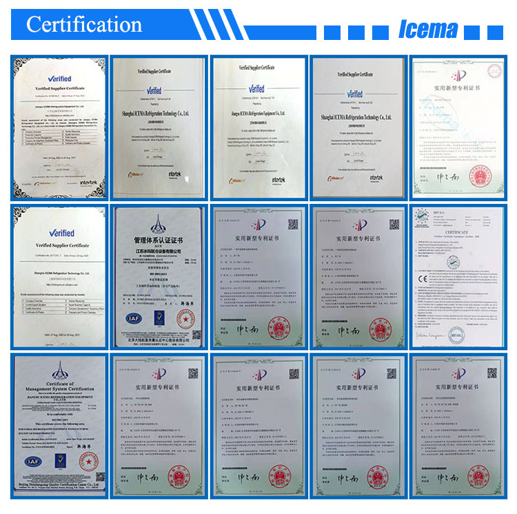 Icema Custom 15T Ice Flake Making Machine details