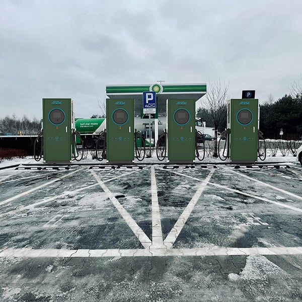 Bezpečnost nábojnic pro komerční elektrická vozidla