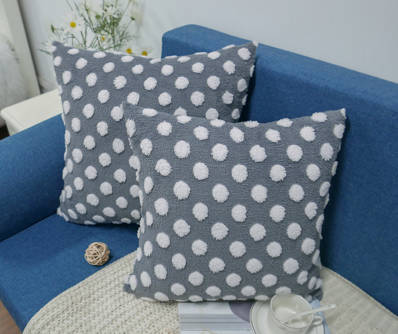Plush cushion cover supplier
