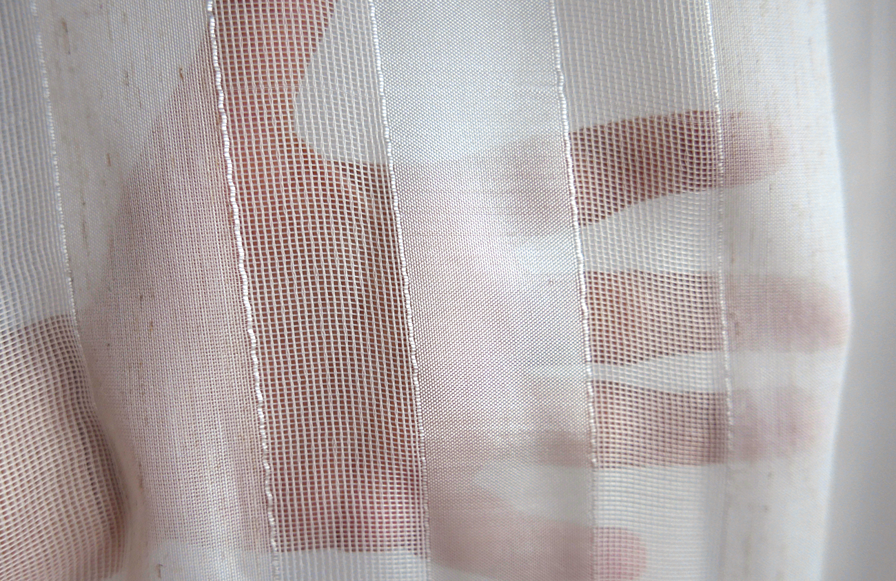 Polyester transparent curtains factory