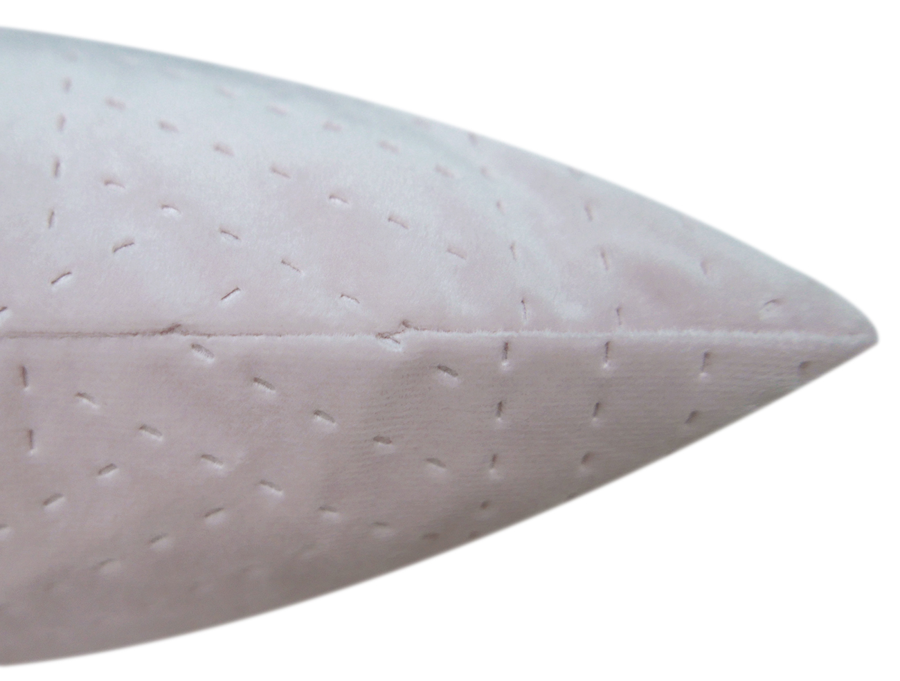 Embossed cushion cover manufacture
