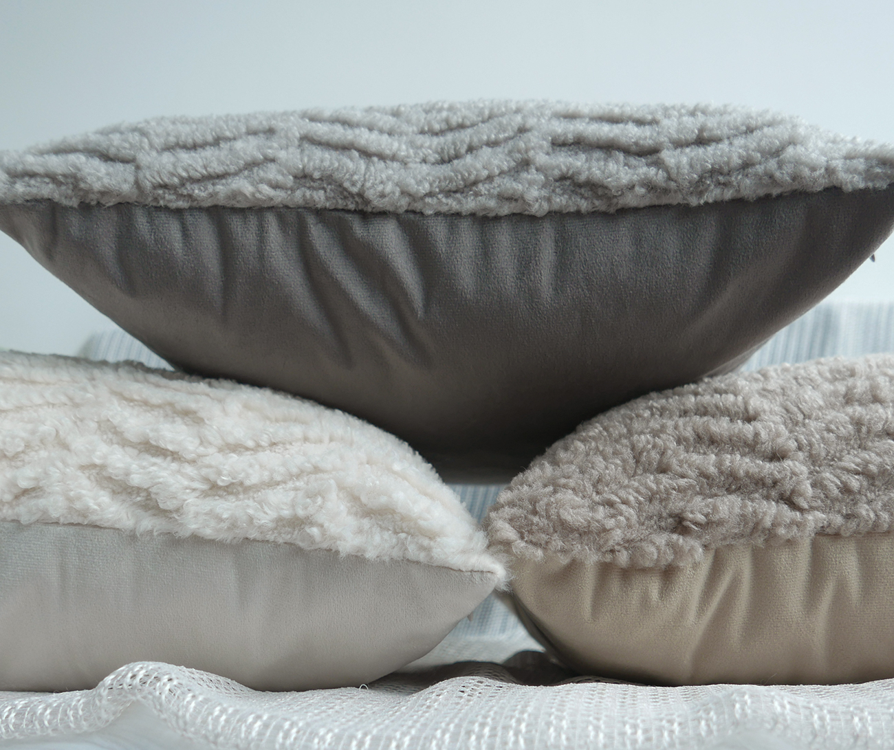 Plush cushion cover factory