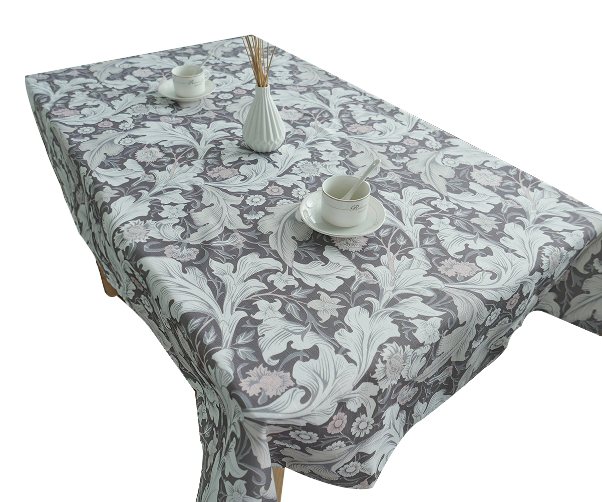 Printed table cloth manufacture