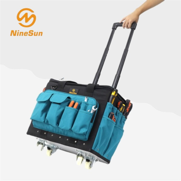 Stay Organized and Mobile with a Tool Bag Equipped with Wheels