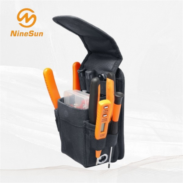 Whether you're a professional tradesperson or a home hobbyist, this small tool bag is a must-have accessory.