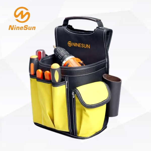 Make a splash at the job site with a waterproof tool bag that can handle any weather conditions