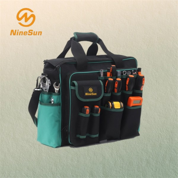 Carry all your essential tools conveniently in one compact power tool bag