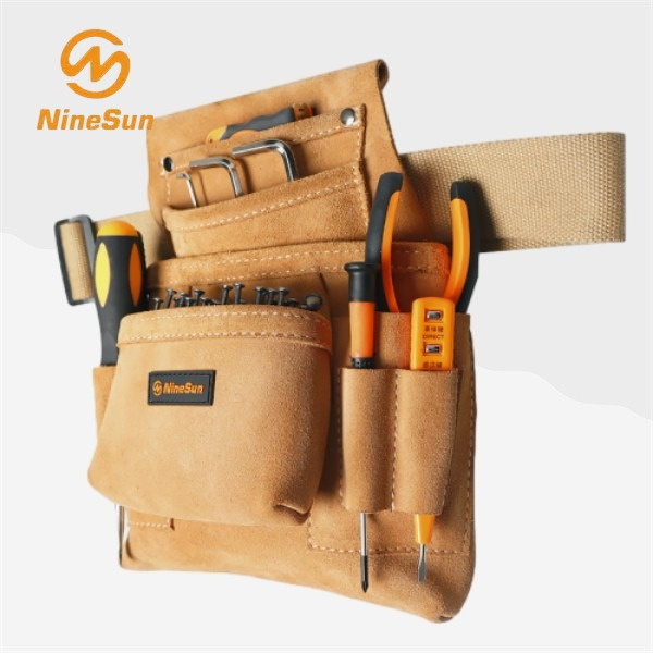 Upgrade your tool storage with a sturdy leather tool pouch bel