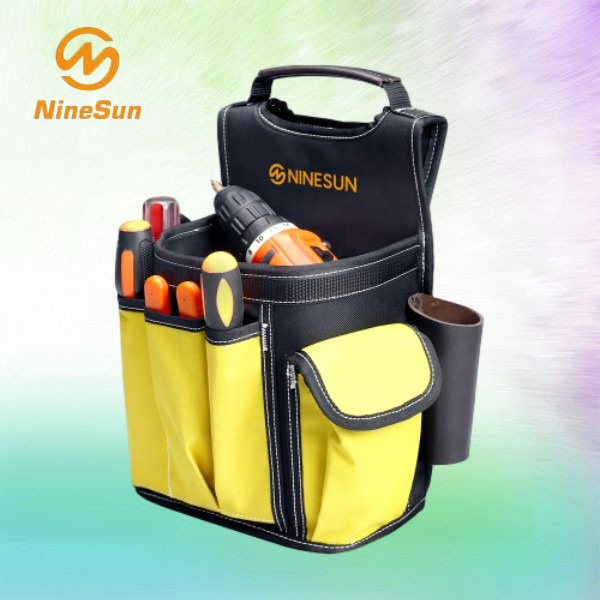 The perfect companion for any handyman - our green tool bag