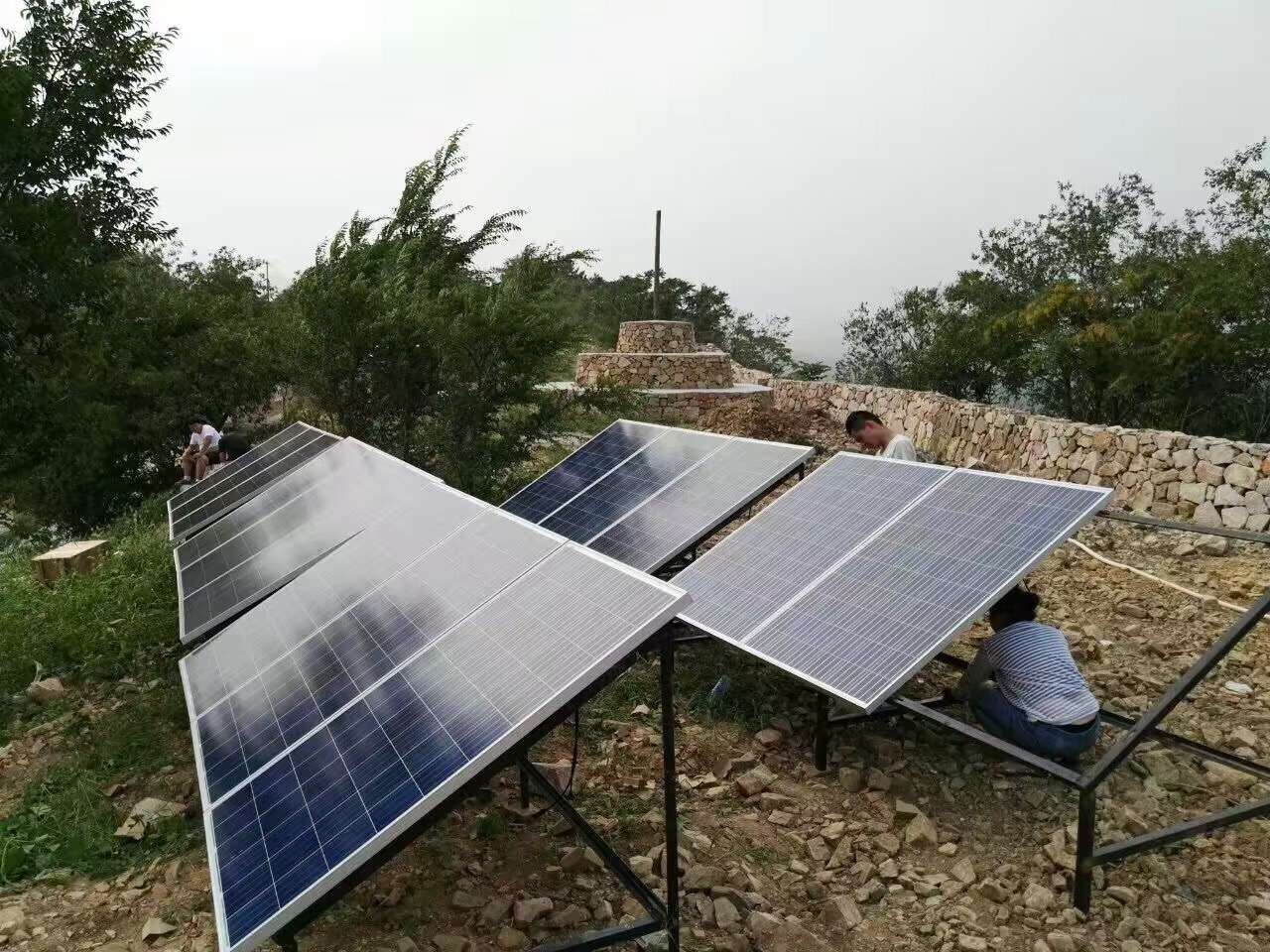 product solar powered center pivot irrigation system for potato and alfalfa farm for agriculture use546-1