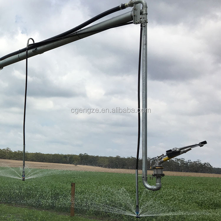 product core components motor  gearbox farm agricultural sprinkler movable lateral towing style center pivot irrigation system593-2