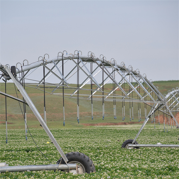 Sustainable farming practices using circle pivot irrigation systems