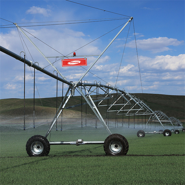 Improving yields and reducing labor costs with pivot irrigation technologies