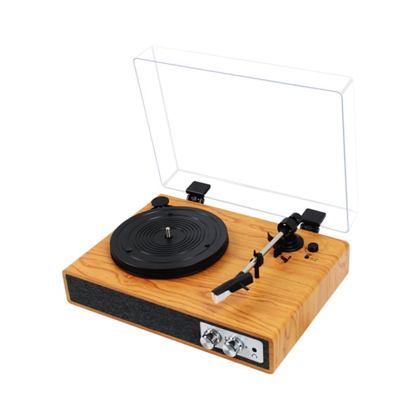 Step back in time and enjoy the warmth of analog music on a traditional record player