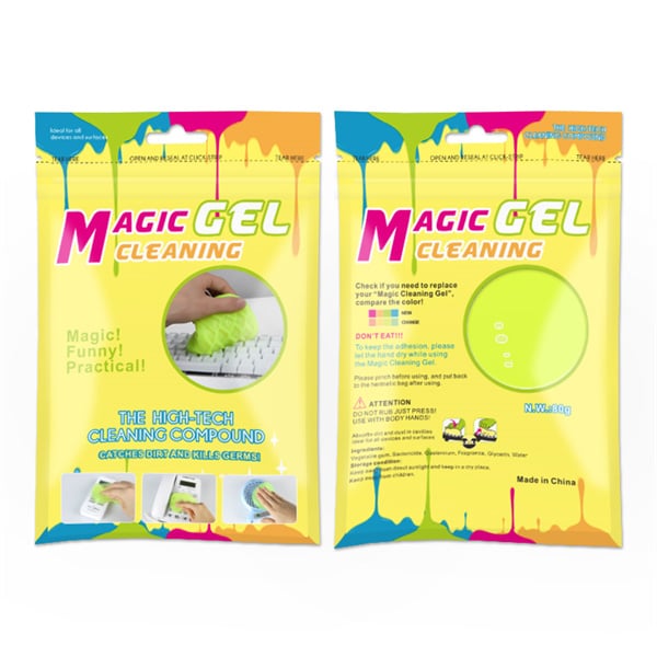 Using the magic cleaning gel of GOKA cleaning is not a chore that you have to shy away from follow us.
