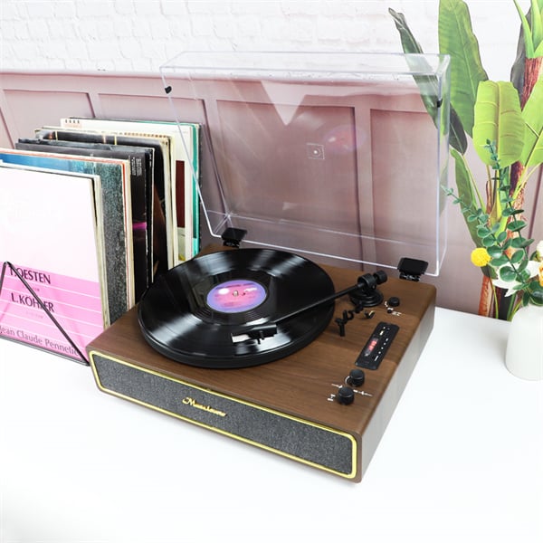 Rediscover the magic of vinyl with a reliable record player