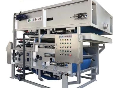 How Belt Press Systems Process Sludge from Wastewater Plants
