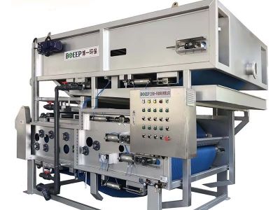 Belt Press Equipment for Continuous Sludge Dewatering