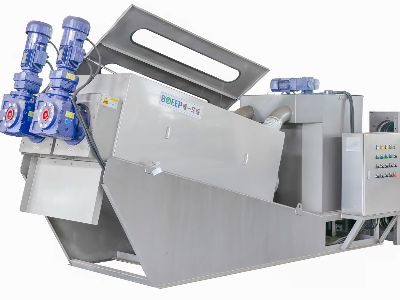 Skroefontwateringsmasjien vir munisipale en industriële toepassings