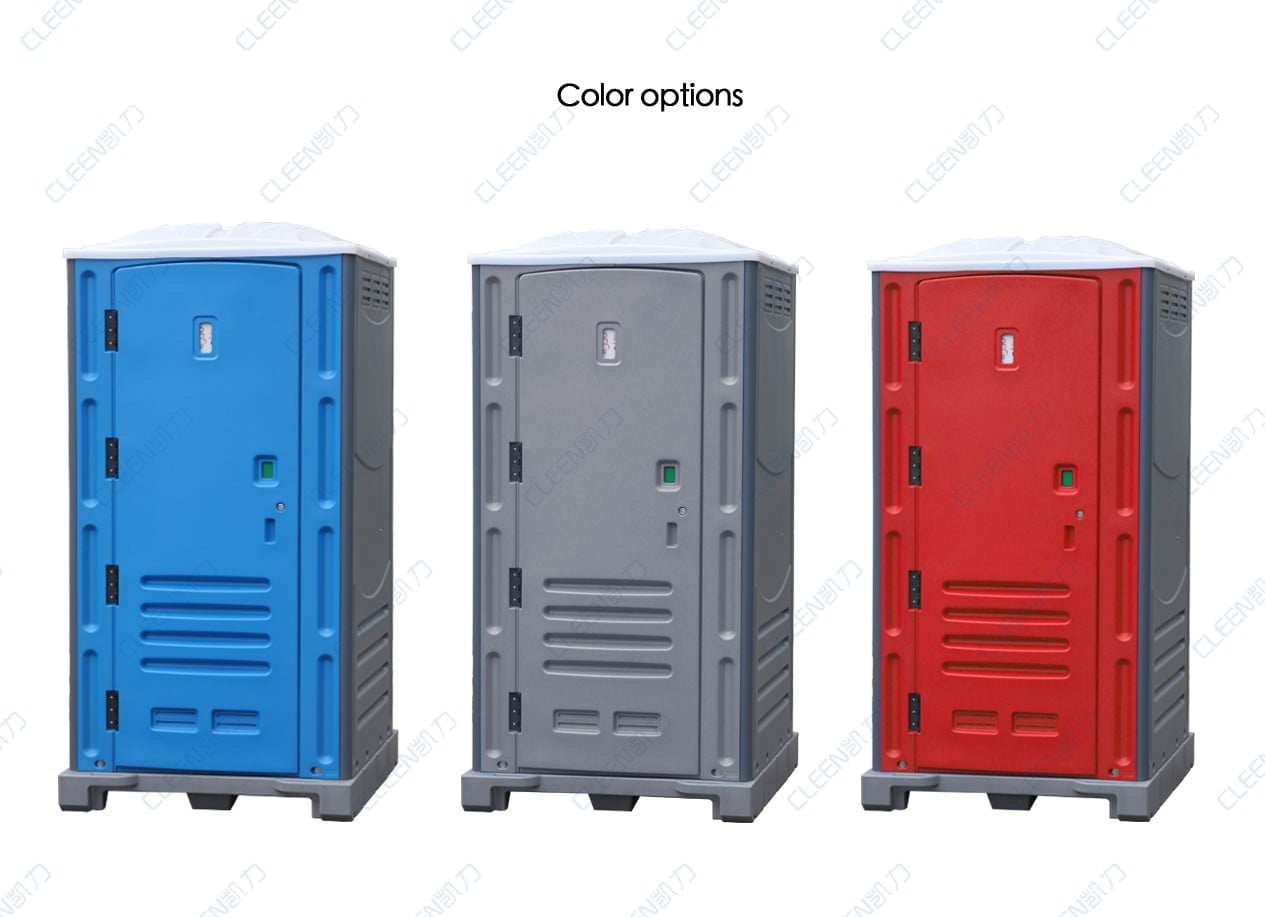03 Model HDN Strong HDPE plastic portable site toilet factory