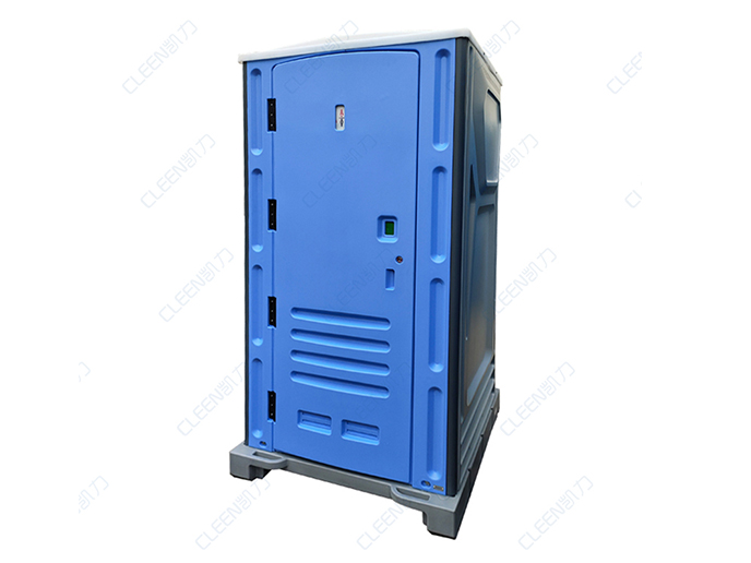 Model HDV — Classic design outdoor plastic portable toilet & shower combo