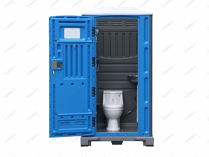 Model HDC — Double skin HDPE plastic portable toilet & shower combo