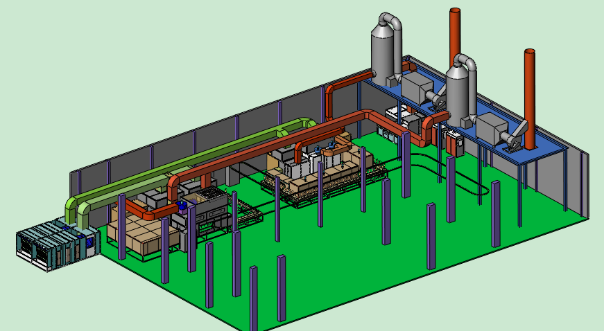 Auto Spray Paint Line