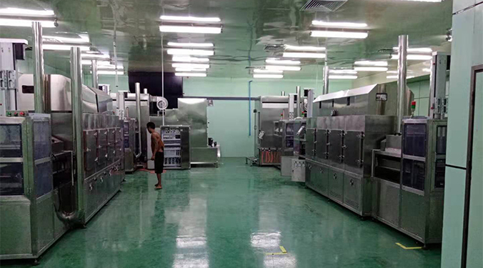 Myanmar hodinové ciferníky pěti-osá online automatická linka na malování a sušení