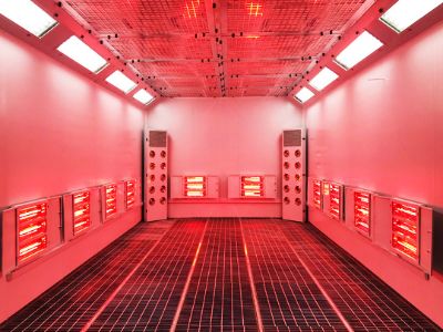 What is the difference in labor costs for manual vs automatic spray paint?
