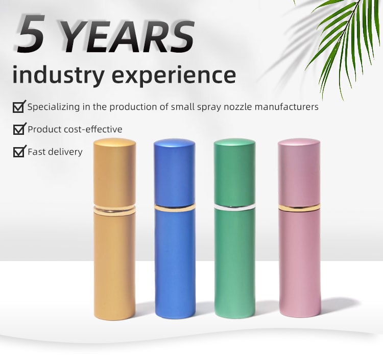 10ml Exquisite Travel Refillable Mini Luxury Perfume Atomizer Spray Bottles manufacture