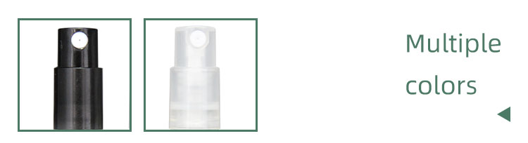 Plastic Portable Travel Cosmetic Container Pump Perfume Nozzle for Cosmetic Bottle manufacture