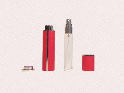 Technical specifications for a high-clarity perfume glass bottle