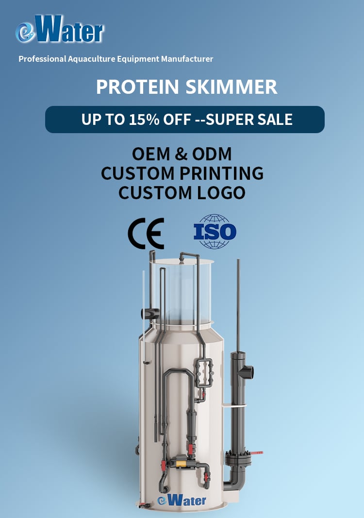 Indoor Protein Skimmer for Recirculating Aquaculture System manufacture