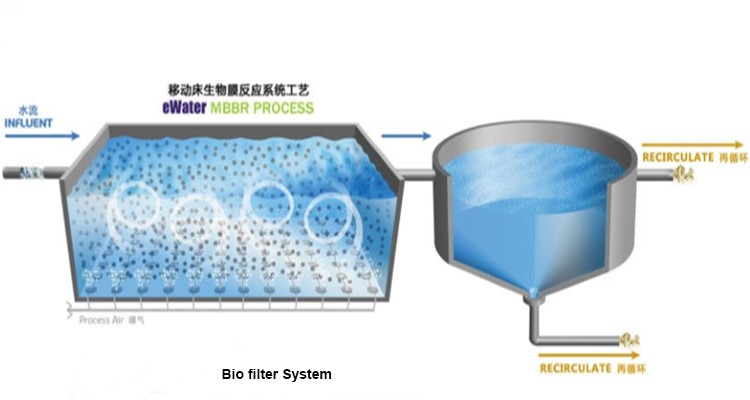 High Efficiency RAS Bio Filter for Aquaculture Equipment details