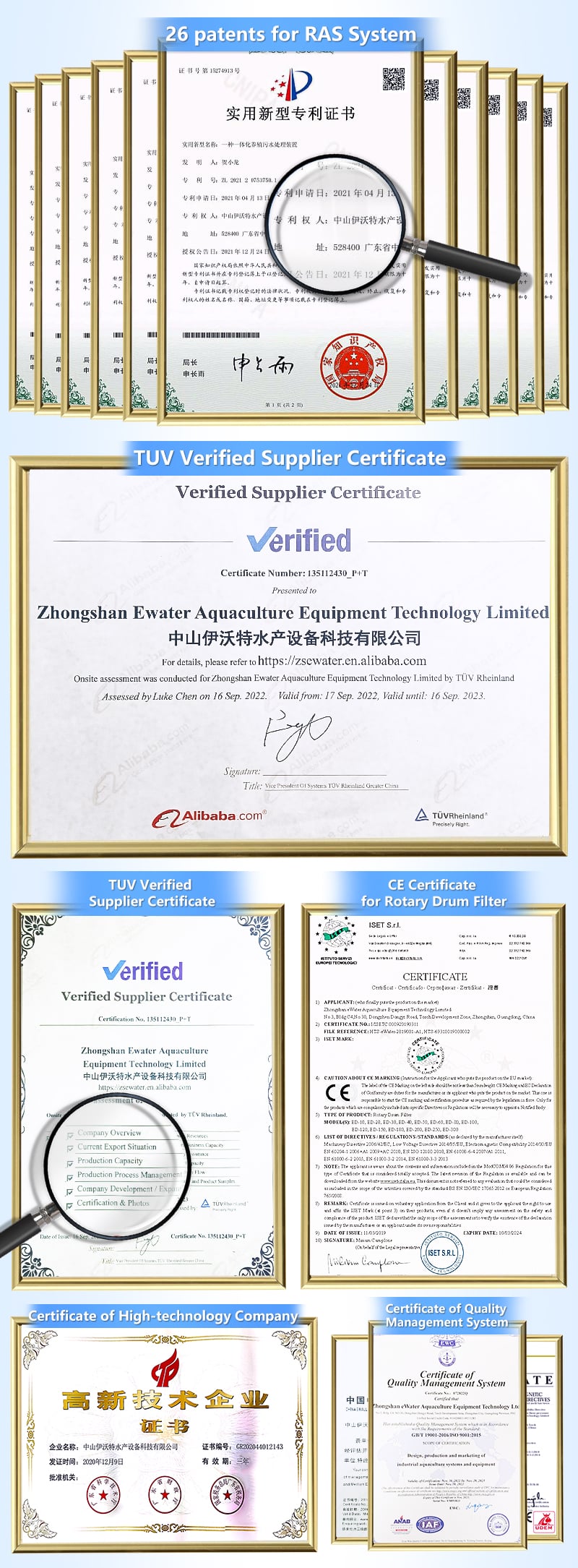 Pisciculture Fish Farming Trout Incubator Shrimp System RAS supplier