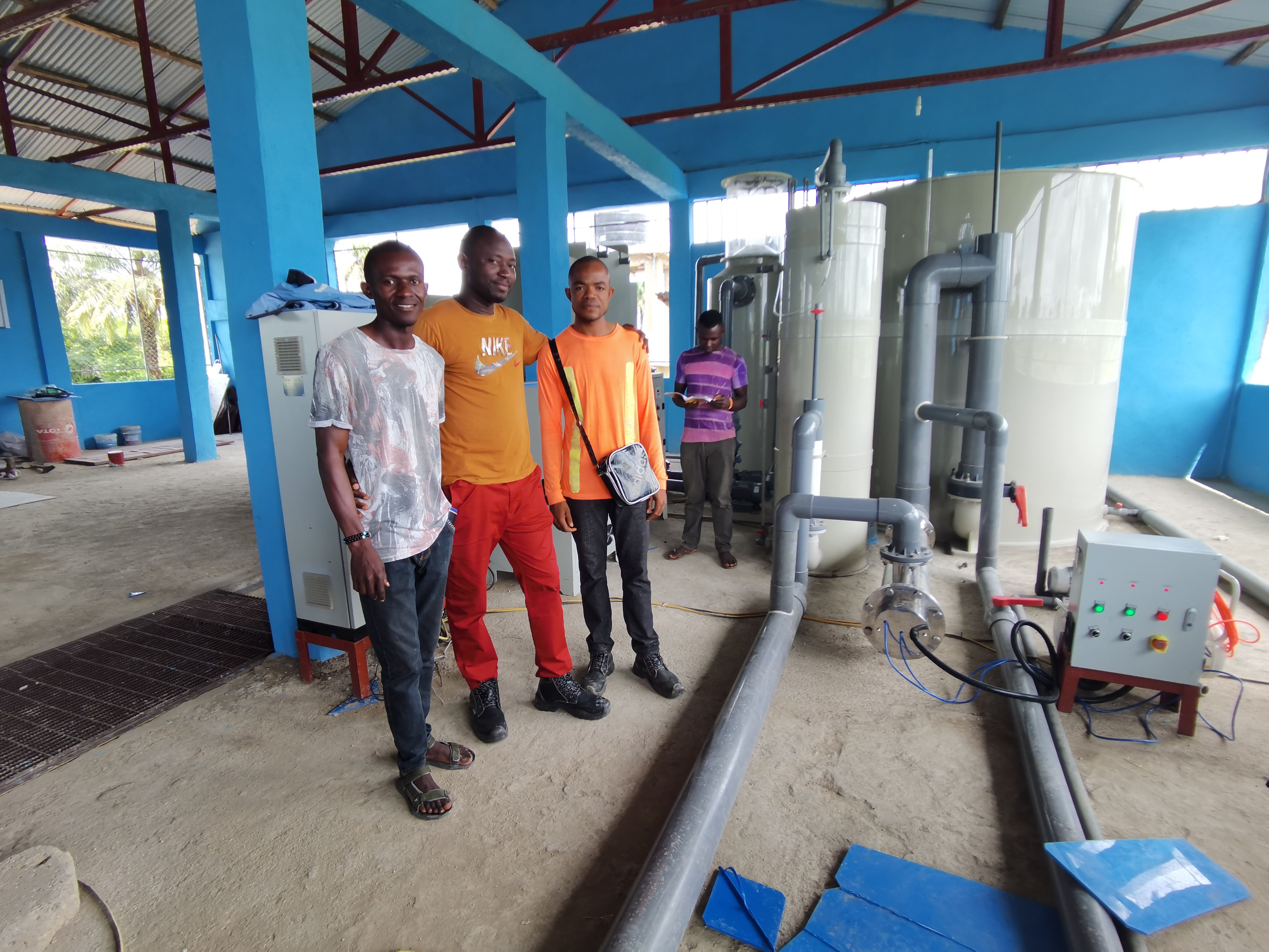 Intensive RAS Fish Farming For Land-based Pond Fish Farm manufacture