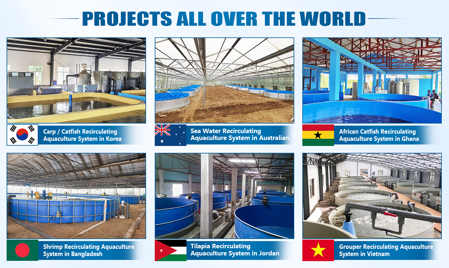 Indoor Intensive RAS Aquaculture Systems for Prawn Farming System details
