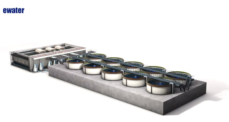 Intensive Indoor RAS Fish Farming Aquaculture PP Tanks/Rotary Drum Filter/Protein Skimmer factory