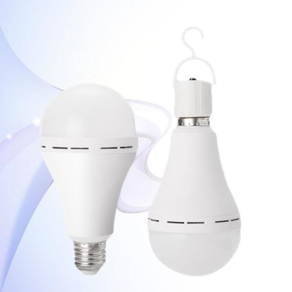Lighting up your adventures with a bulb with rechargeable battery.