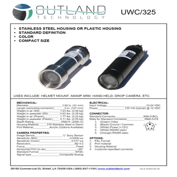 Crystal clear images and video from our top-of-the-line underwater security camera