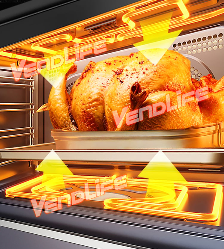 Customized Self Pickup Fast Food Vending Machine See Through Smart Frozen Food Storage Locker for Restaurant manufacture