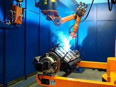 Robot Arm Collaborative Production Line Matching All Sheet Metal Processing Equipment