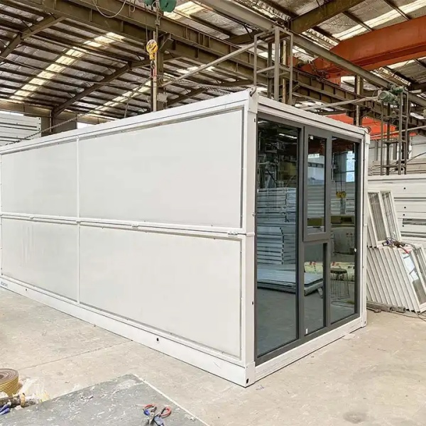 Sustainable living with prefab folding container homes