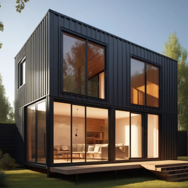Exploring the possibilities of a 2-story container home