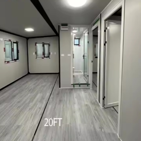 Stap binnen in een modern en stijlvol twee-slaapkamer containerhuis.