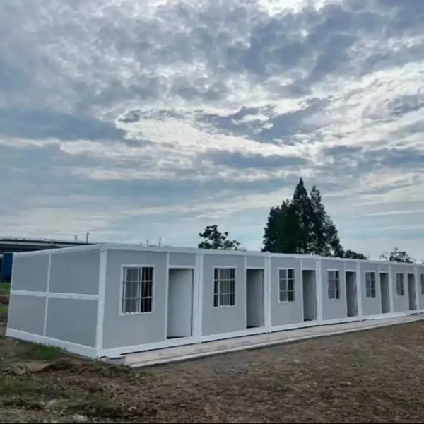 Maximizing living area with portable folding houses